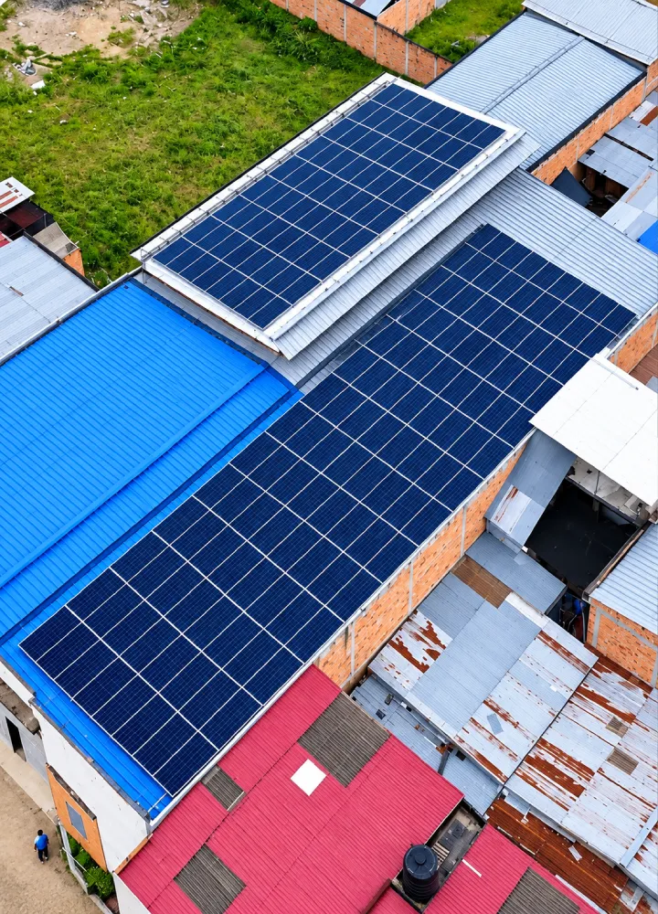 Proyecto solar instalado