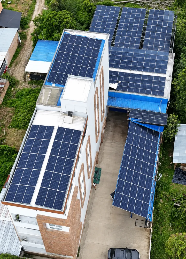 Proyecto solar instalado